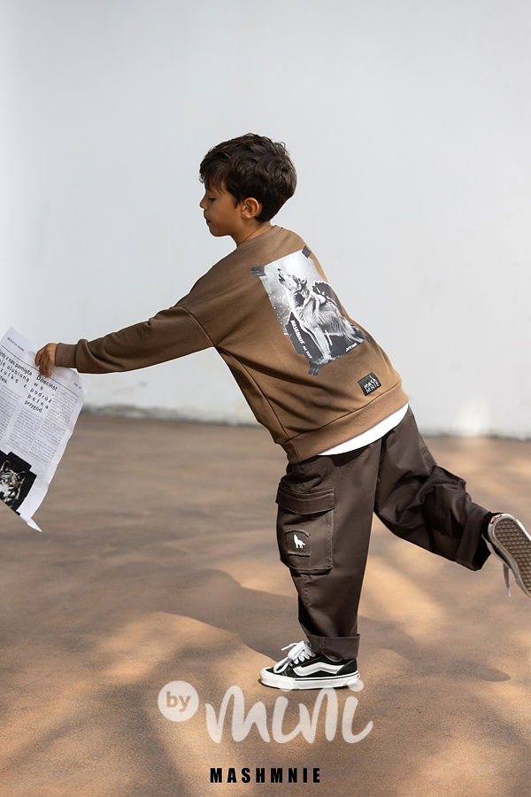 Mash Mnie volné barrel kapsáče WOLF brown