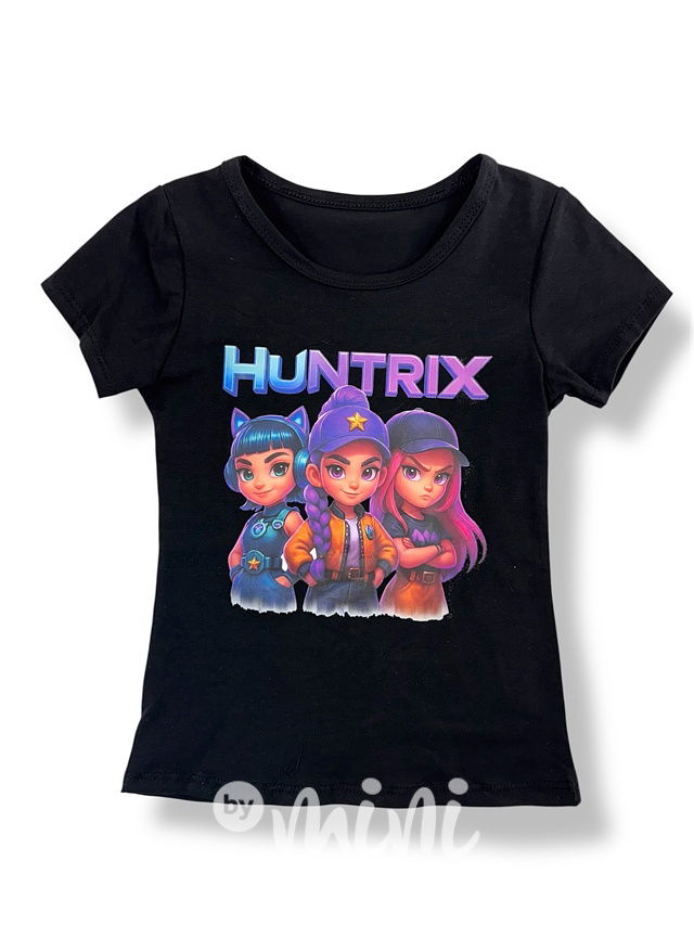 HUNTRIX triko černé