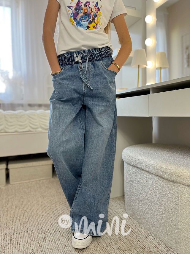 Volné lounge džíny Butterfly