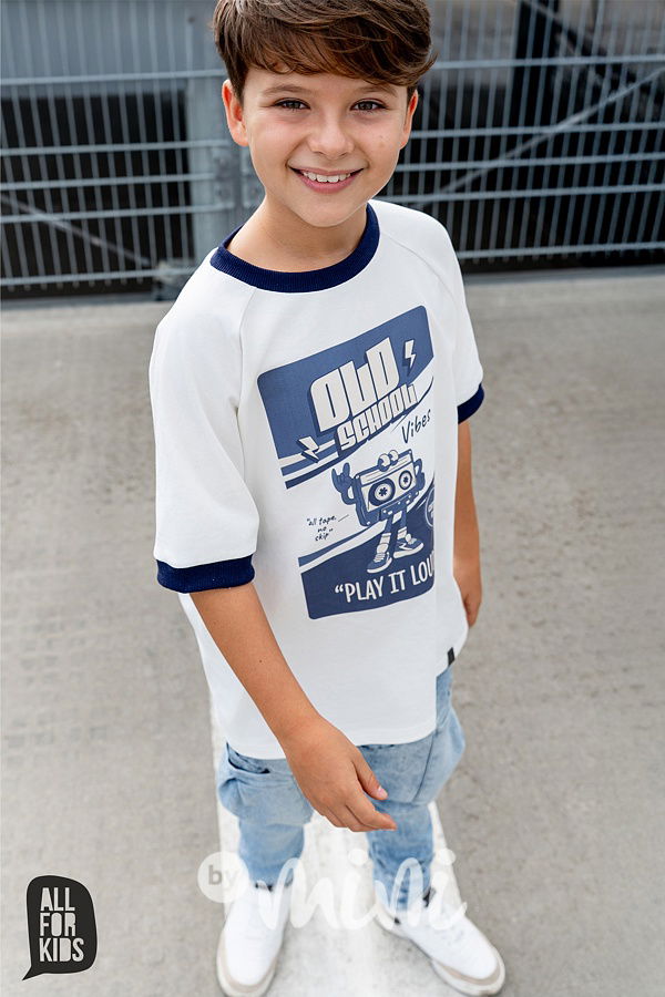 All for kids triko old school blue