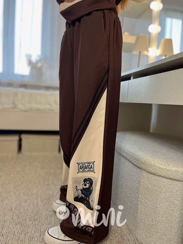 NEW YORK zateplená souprava choco