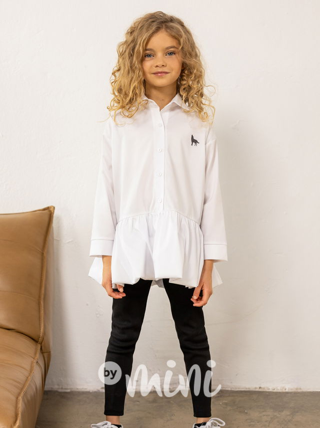 Mash Mnie bílá košilová tunika