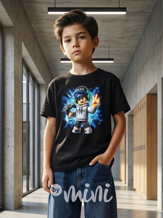 Roblox triko PLAY černé