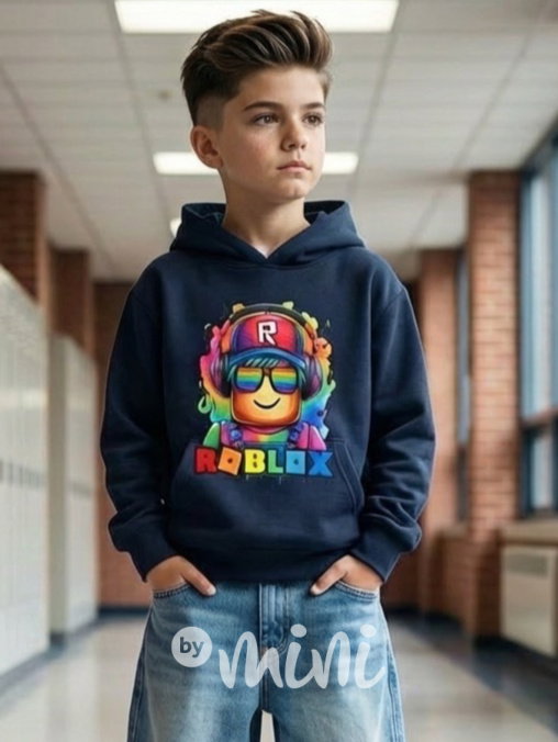 Roblox mikina černá