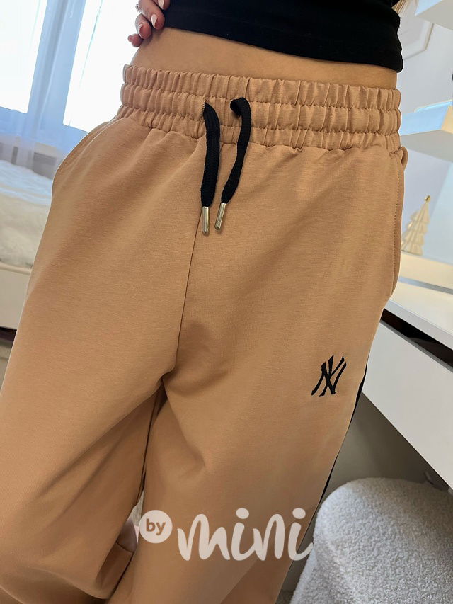 Relax NY lounge tepláky béžové