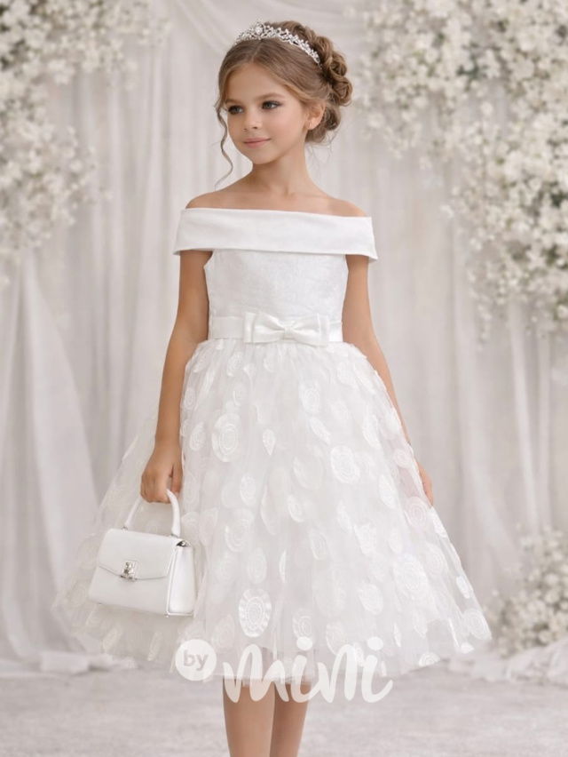 Petit Princess šaty bílé