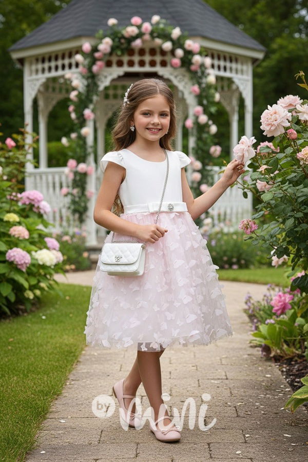 PREMIUM slavnostní šaty s motýlky