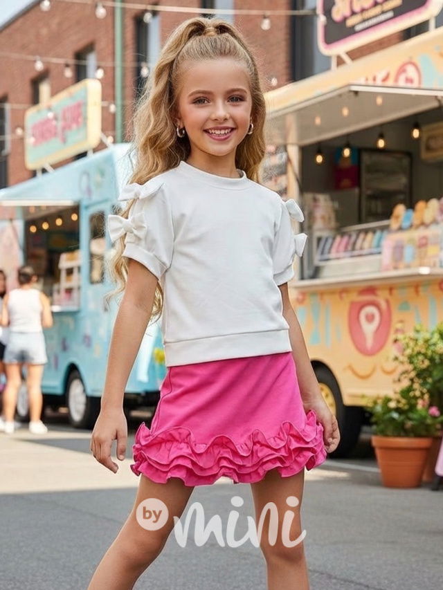 Mašličková blůzka bílá