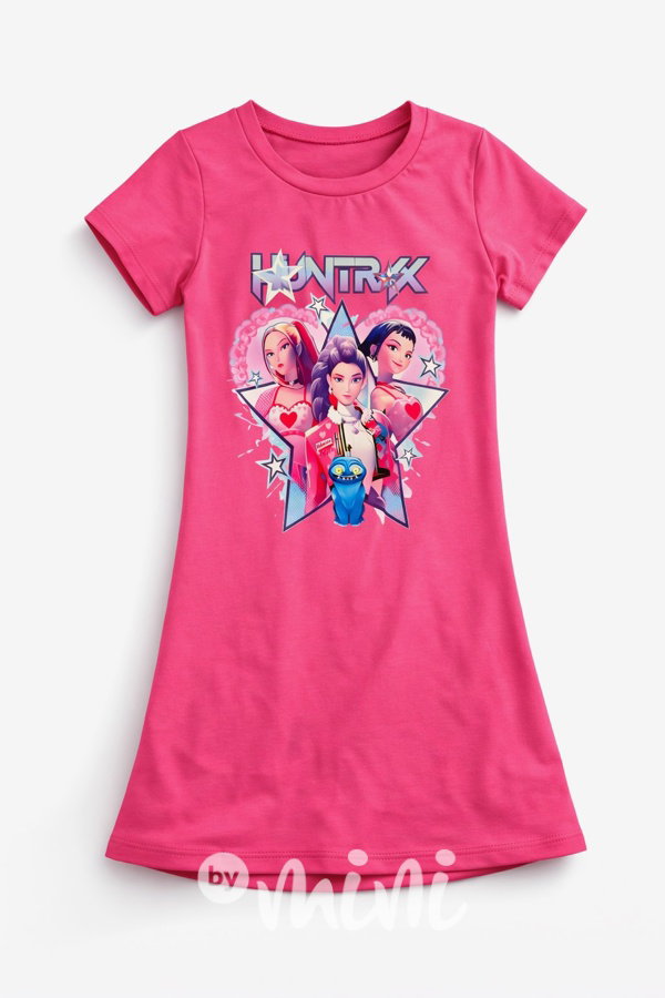 Huntrix letní šaty pink
