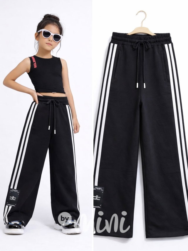 Černé streetwear lounge tepláky