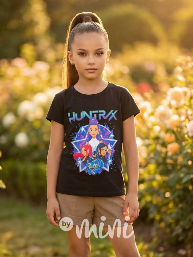 Huntrix triko černé