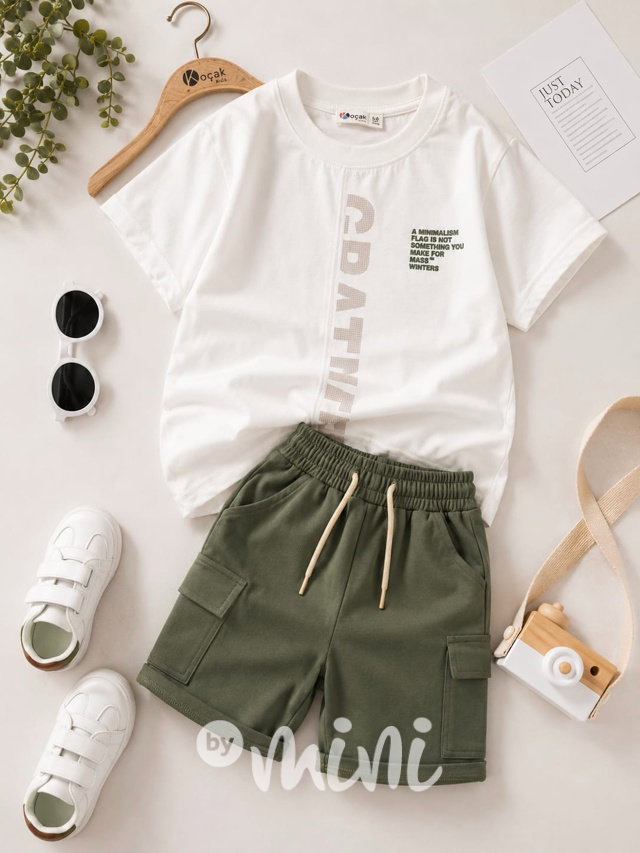 Creative set khaki