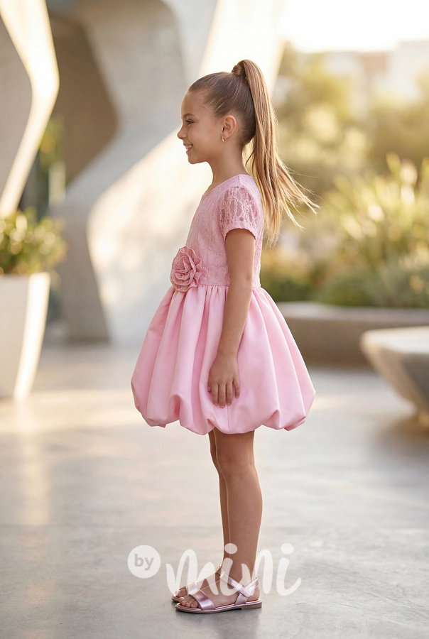 Elegant šaty rose