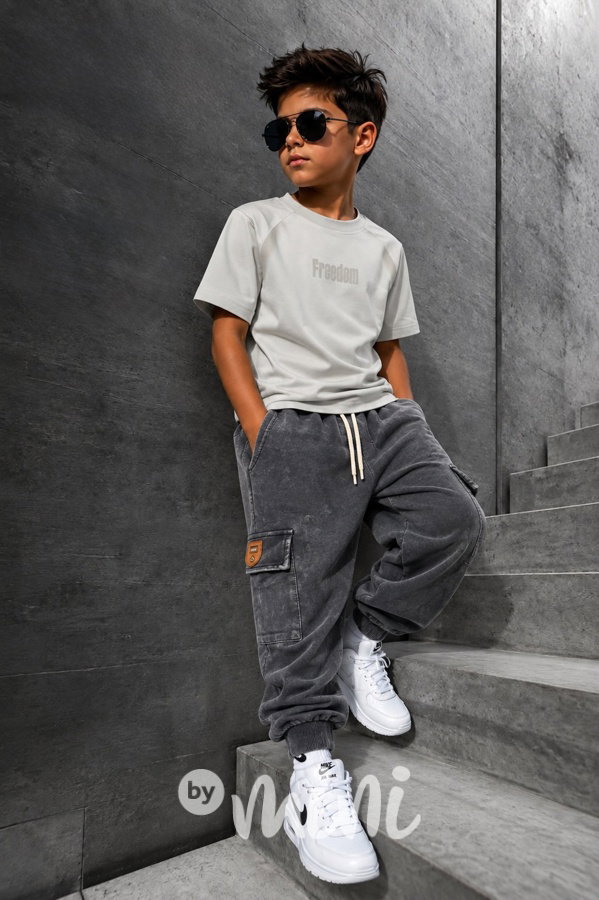 Soft denim baggy kapsáče