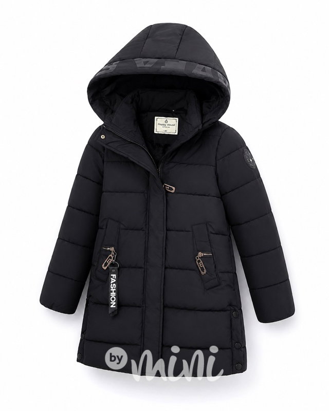 Zimní kabát Fashion černý