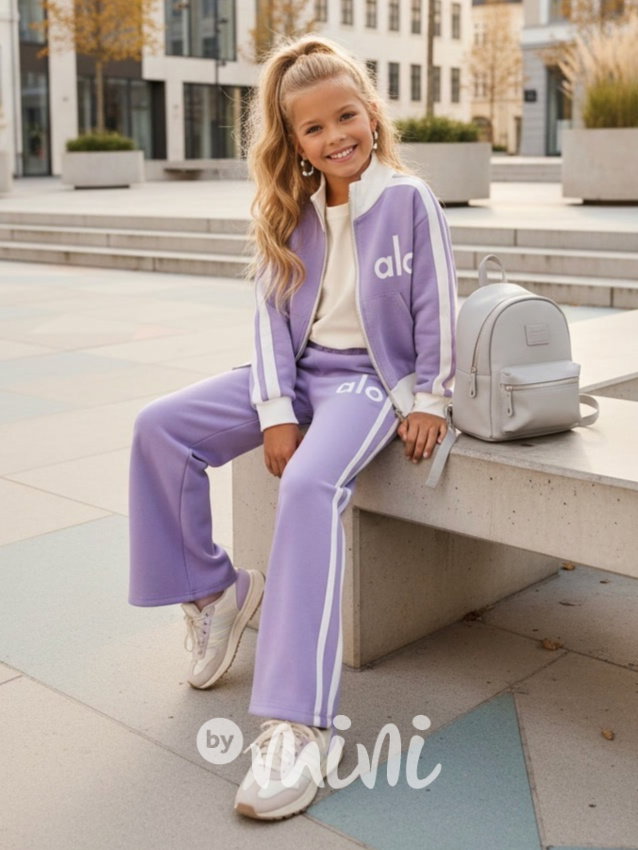 ALO lila sporty set