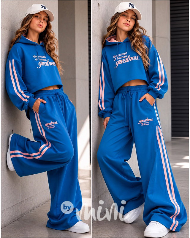 Blue greatness teenage set