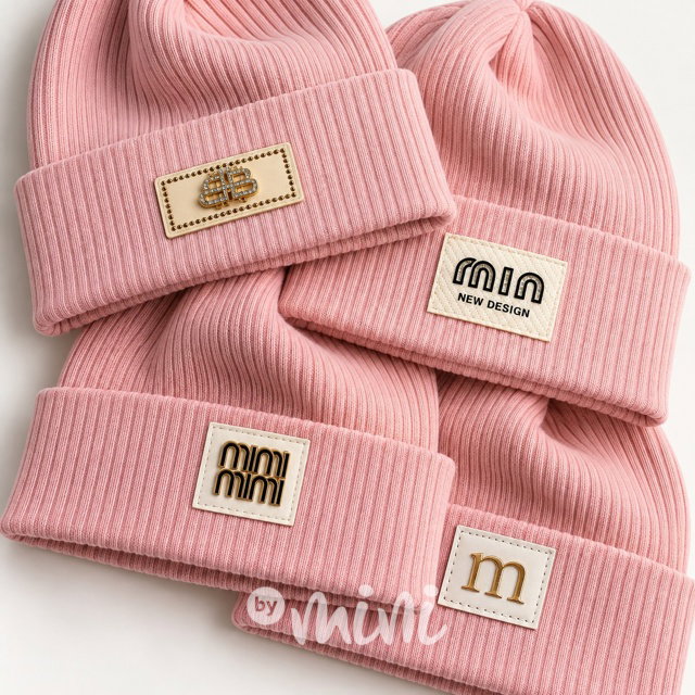 Fashion čepice pudder pink