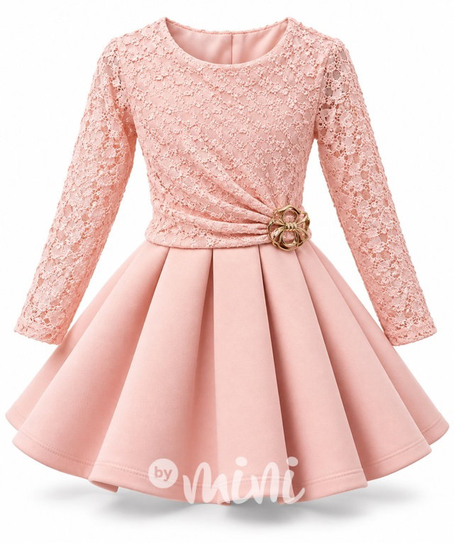 Sváteční šaty Elegance pink