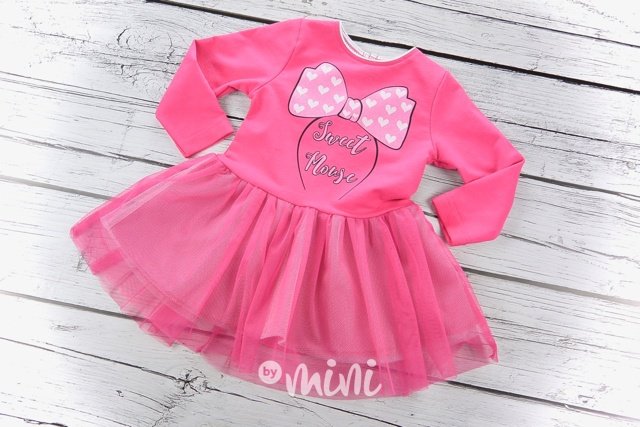 Sweet Mouse dress dark pink