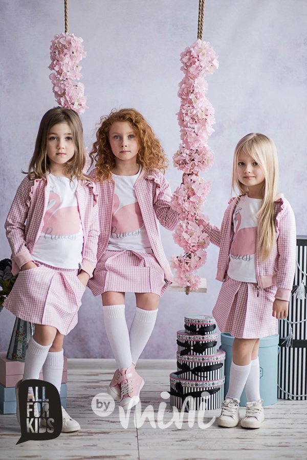 3ks Pink karo set