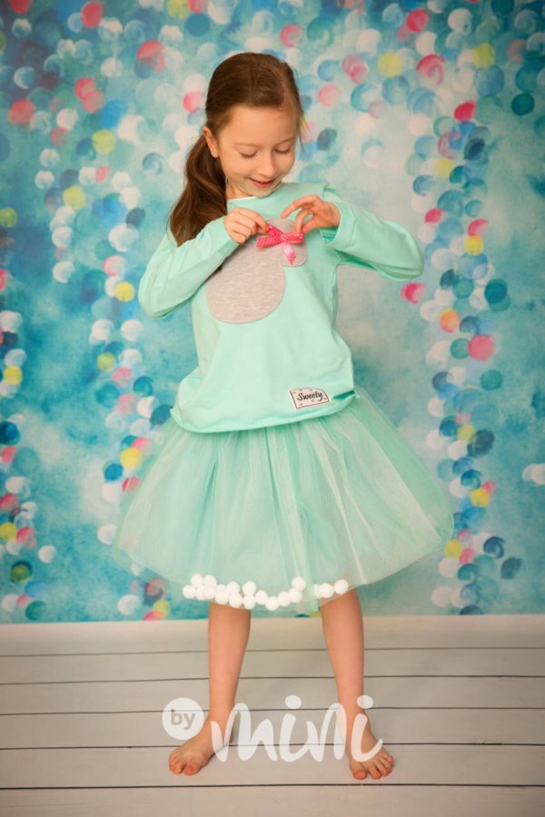 Mint bambulkový tutu set