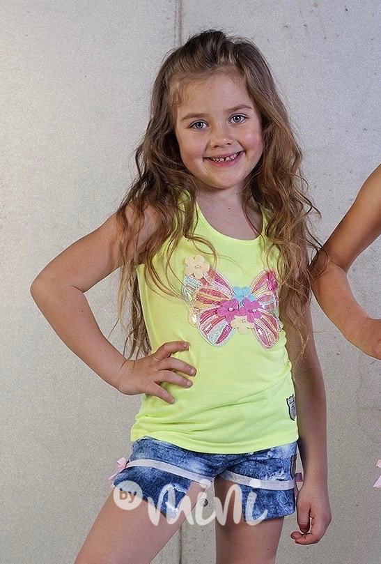 Jeans mini shorts