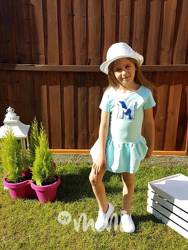 "M" summer dress blue