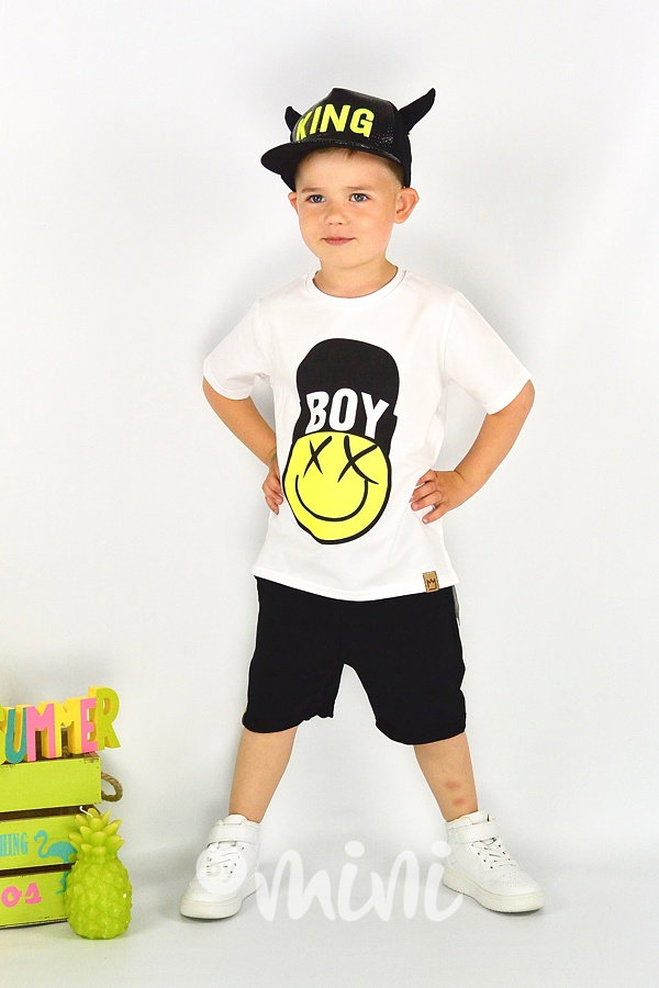 BOY triko bílé