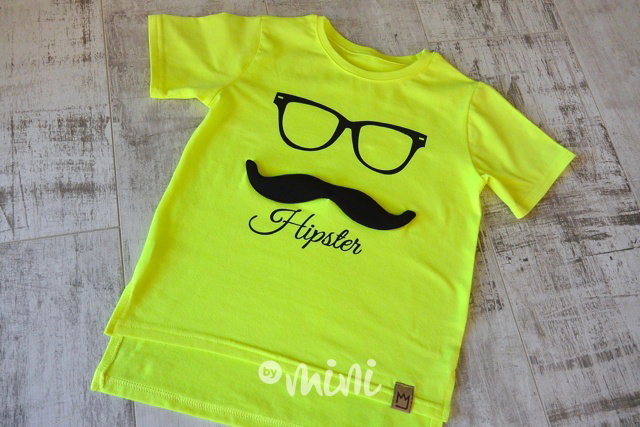 Hipster neon triko