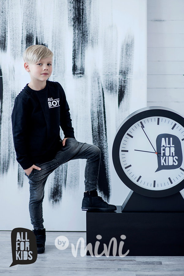 All BOY mikina černá