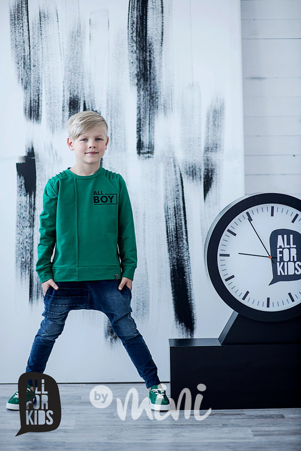 All BOY mikina zelená
