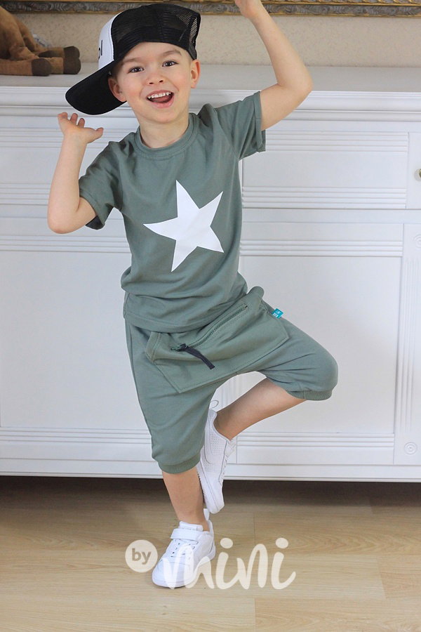 Khaki star set