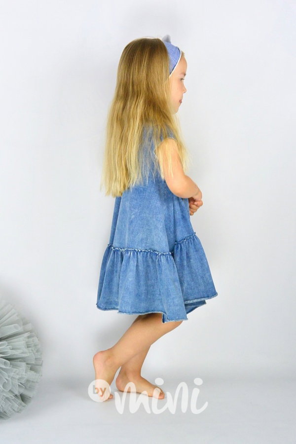 Jeans šaty pro dívky
