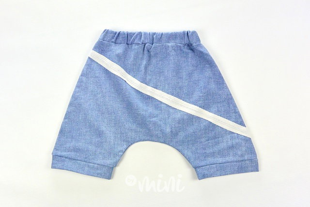 Jeans kraťasy s kapsou