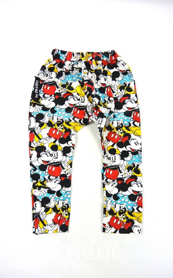 Mickey baggy tepláčky colorful