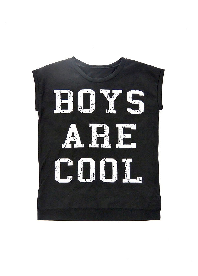 BOYS ARE COOL tričko