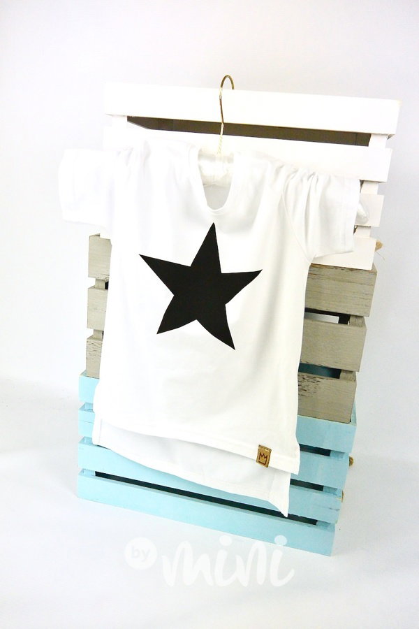 Star triko bílé