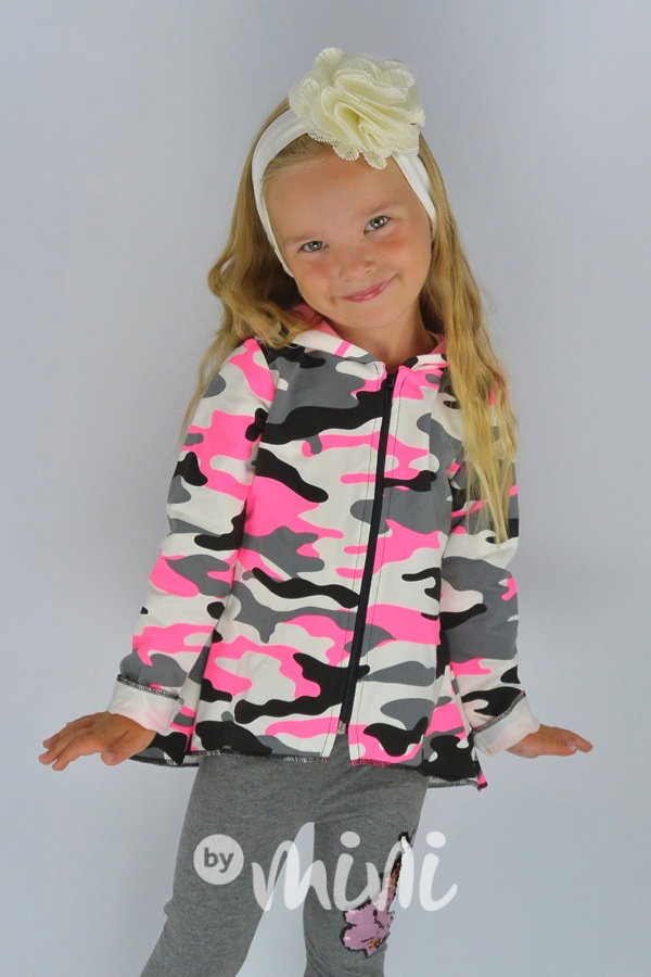 Pink army mikča na zip