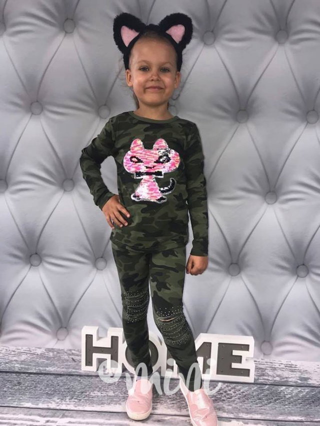 Dívčí army set I. flitry