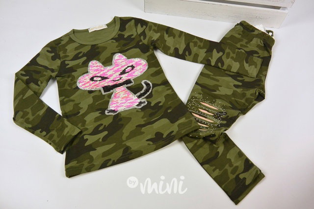 Dívčí army set I. flitry