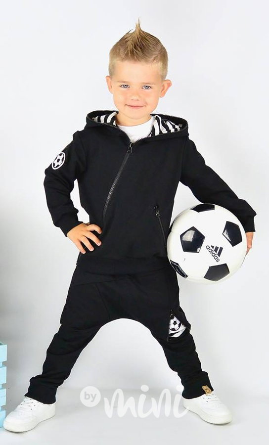 Black football souprava