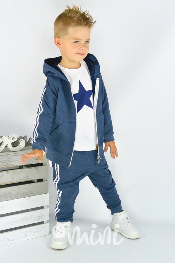 Modrá STAR teplákovka