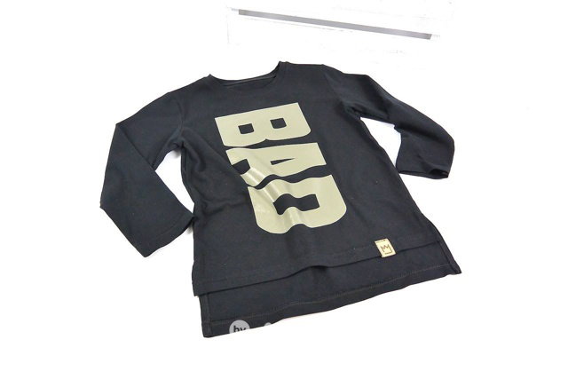 BAD black/green triko