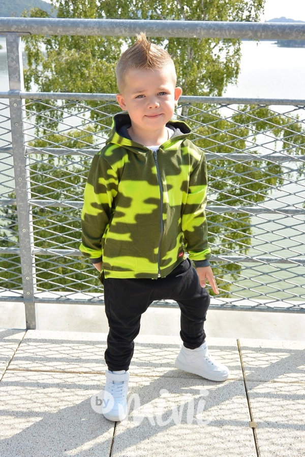 DINO atypická mikča zelená army