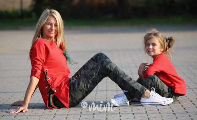 Dětské army baggy i pro matku 