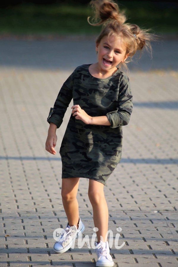 Set maminka dítě army šaty