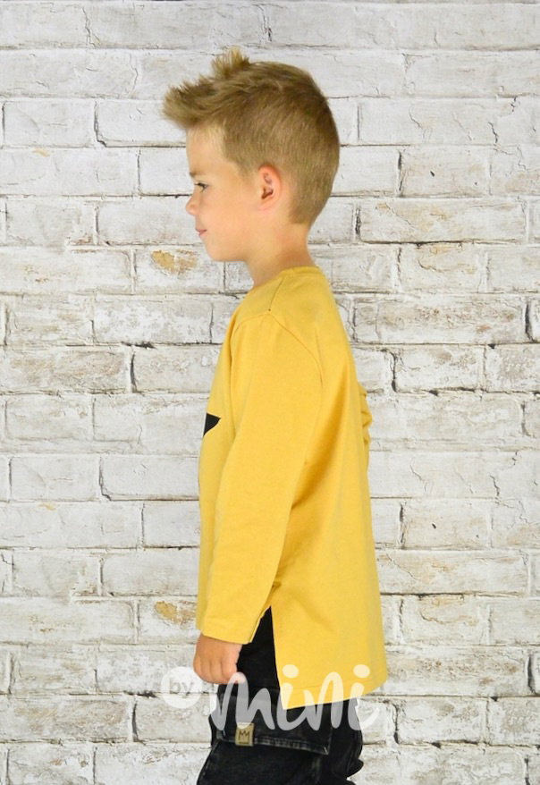 Mustard triko s hvězdou
