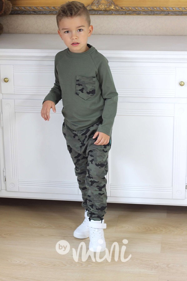 Khaki army tepláčky
