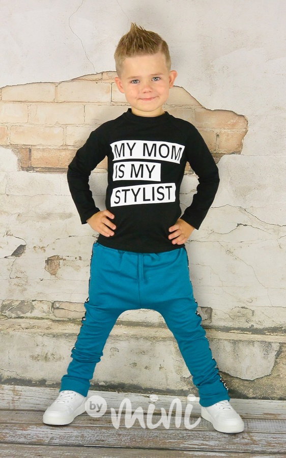 Stylist petrol chlapecký set
